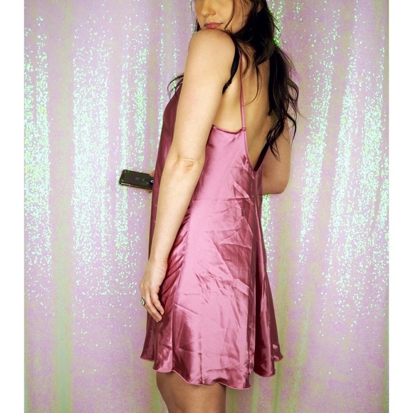 VINTAGE LA INTIMATES Silky Nightgown Slip Dress - Picture 4 of 4